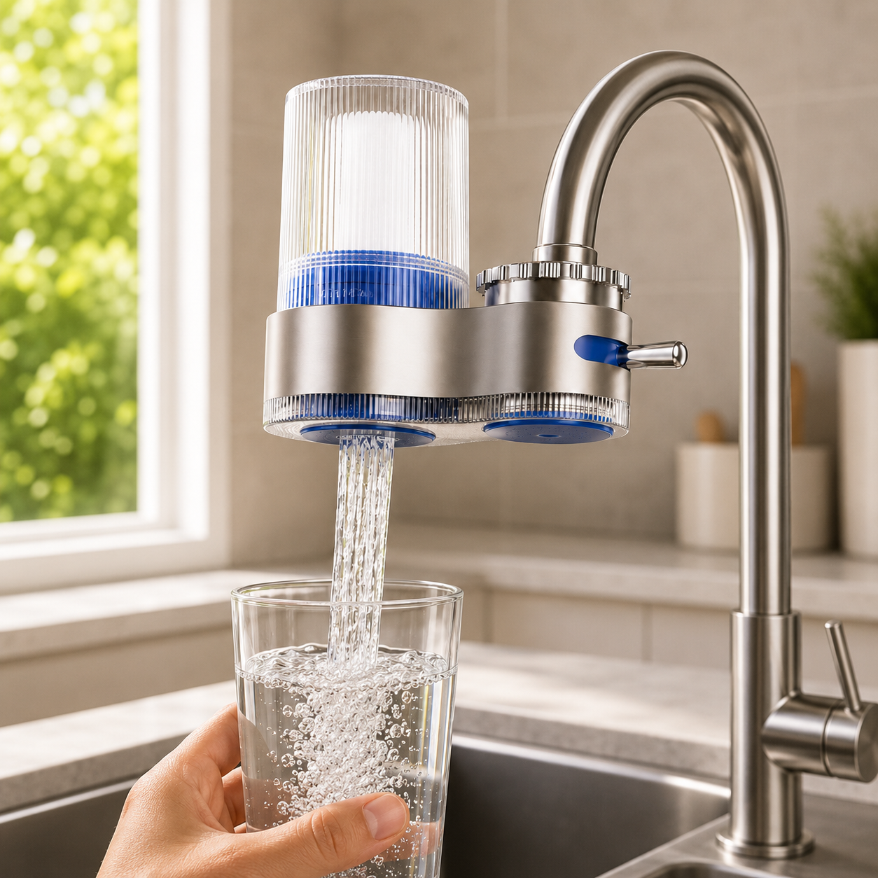 Healvoro™ Stainless Steel Tap Water Filter