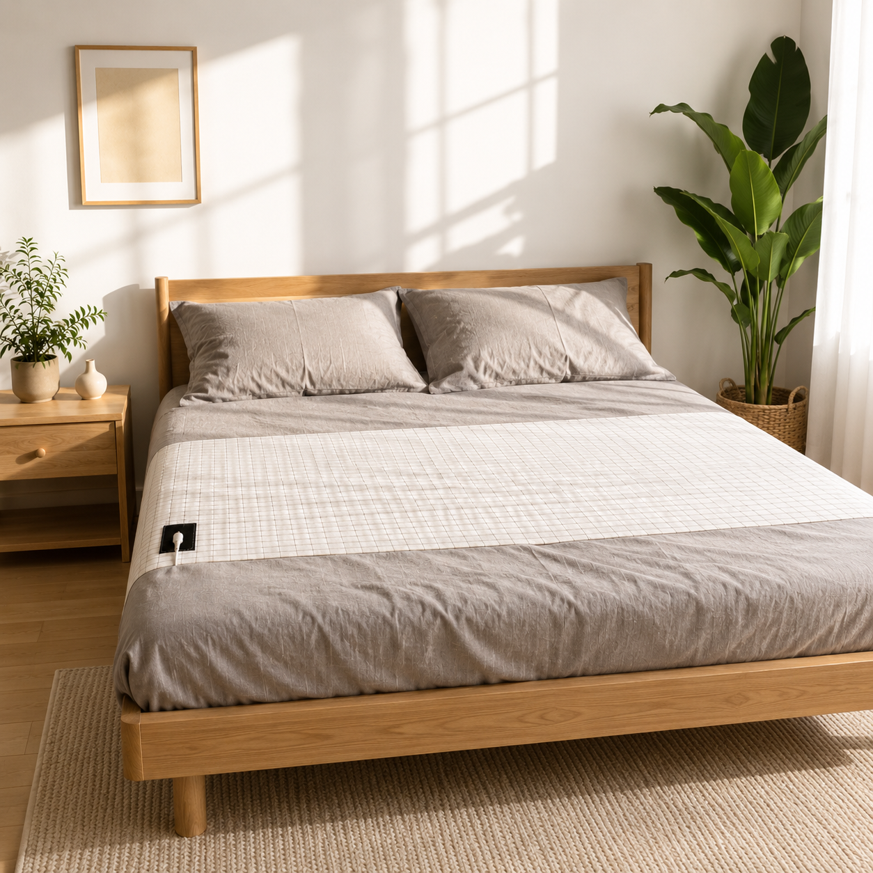 Healvoro™ Grounding Bed Sheet