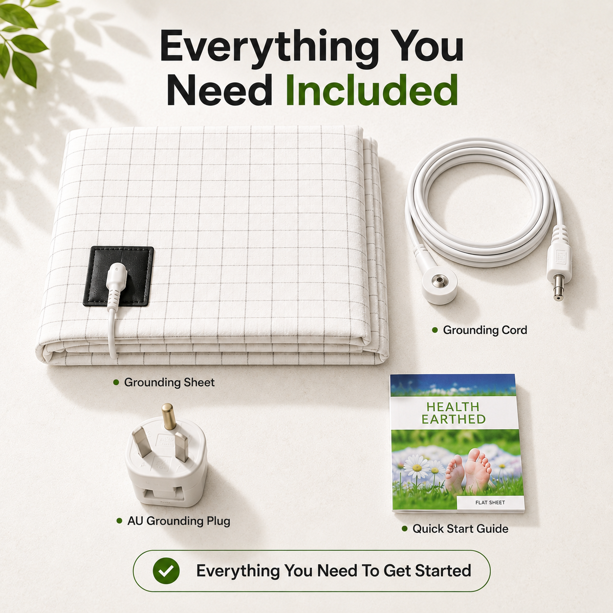 Healvoro™ Grounding Bed Sheet
