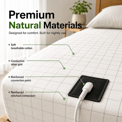 Healvoro™ Grounding Bed Sheet