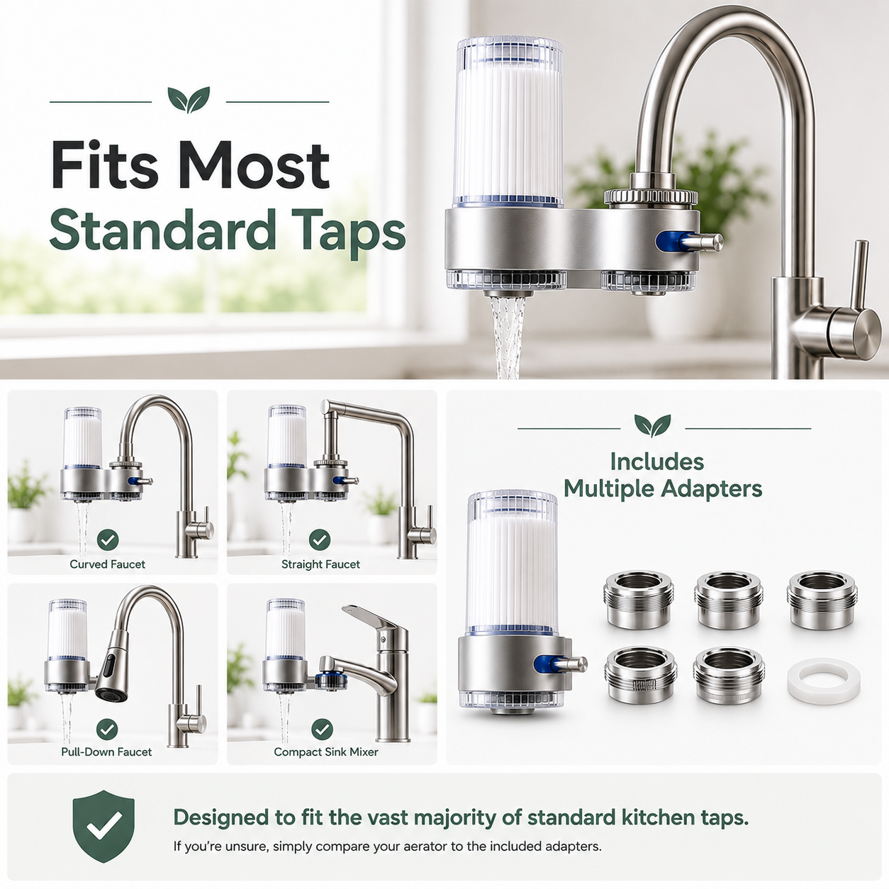 Healvoro™ Stainless Steel Tap Water Filter