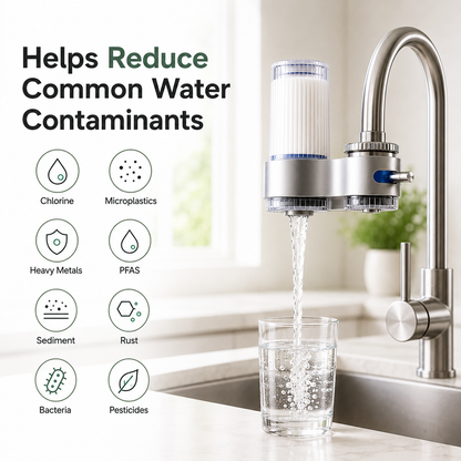 Healvoro™ Stainless Steel Tap Water Filter
