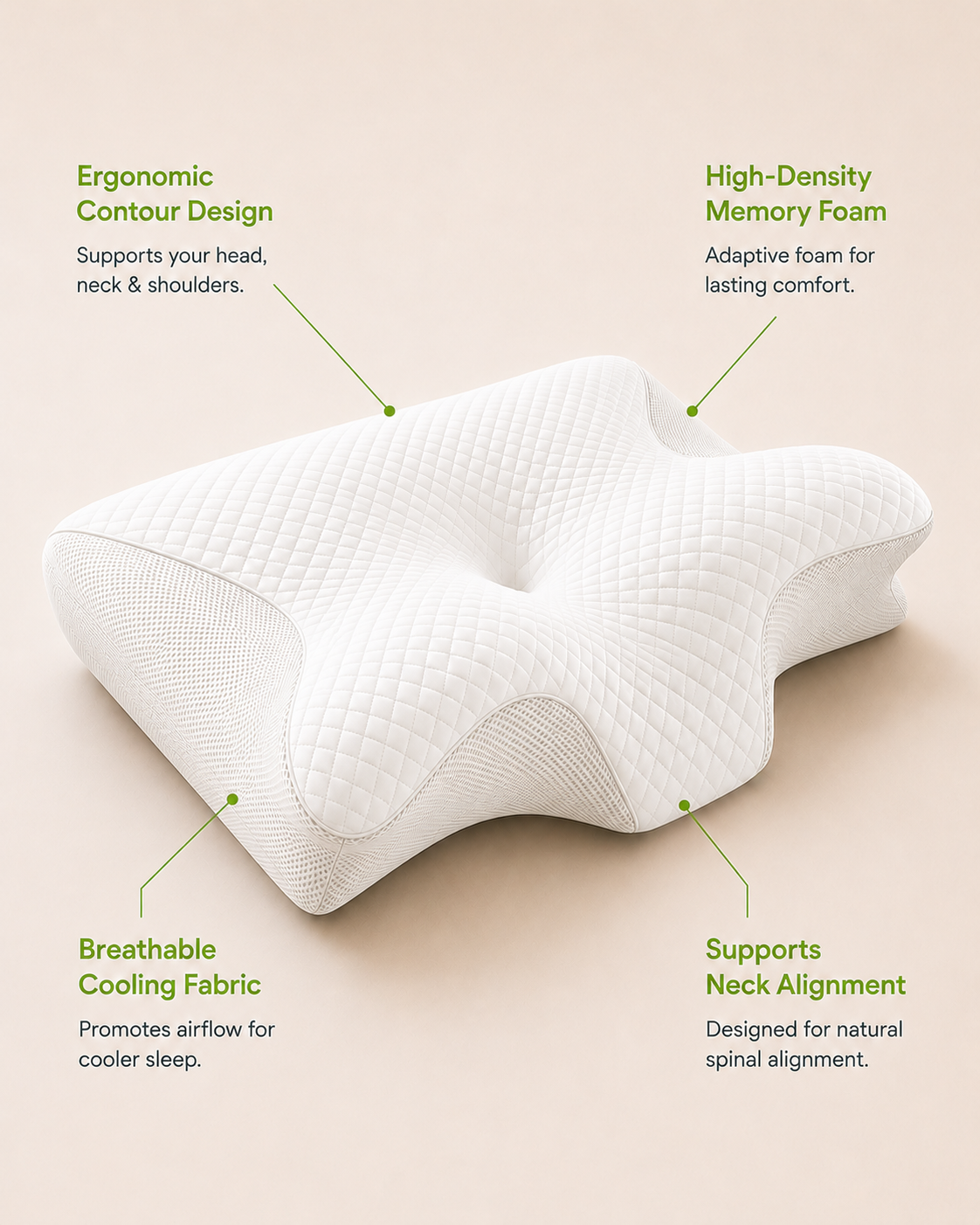 Orthopedic Contour Pillow